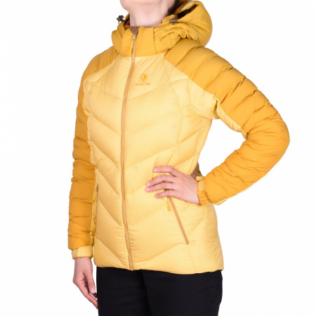 Black Yak Куртка пуховая женская Athletic Down Jacket желтая (yellow sand) 95 (eu 36 us S)